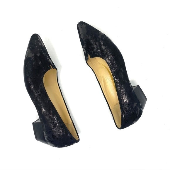 Gabor 95.130.60 metallic black suede pumps - Picture 8 of 9